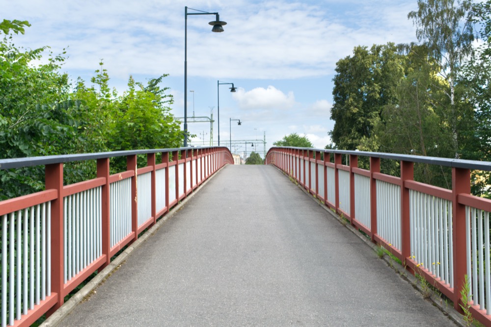 Att gå över bron